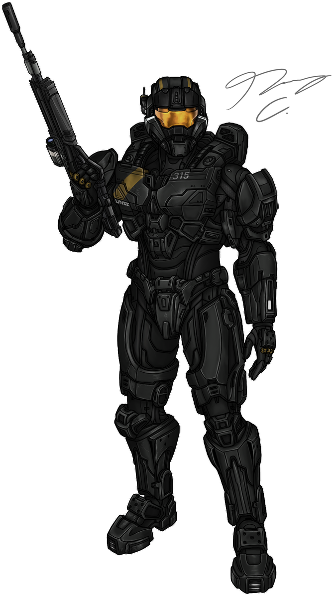 Another Commission For @theskits94 This Time His Spartan - Halo (682x1199), Png Download