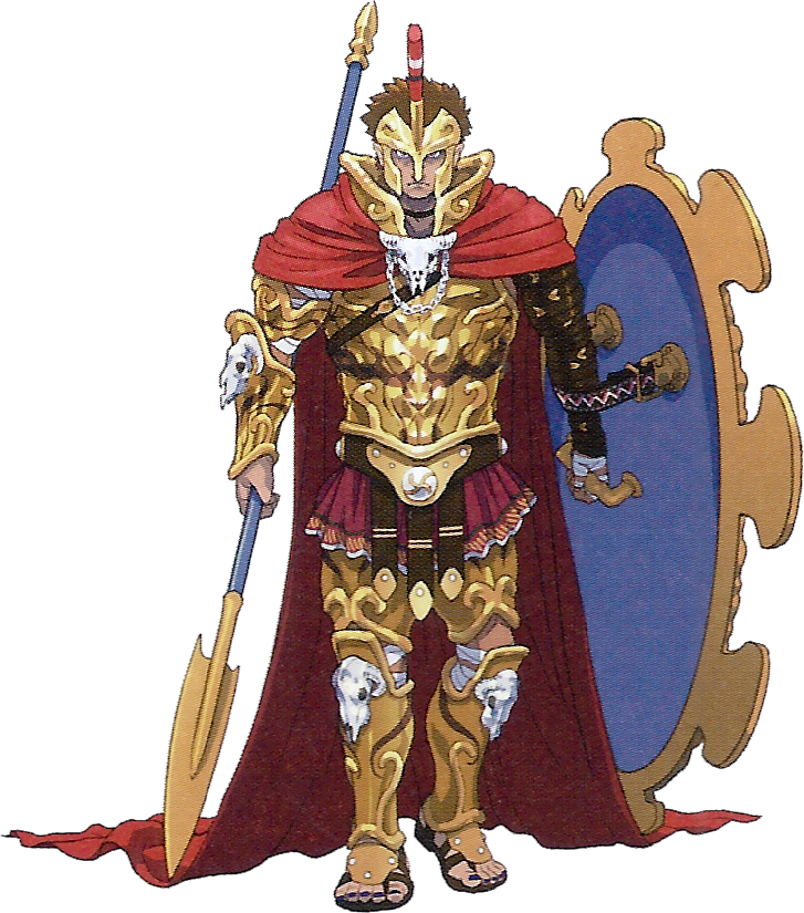 Fire Emblem Spartan (727x825), Png Download