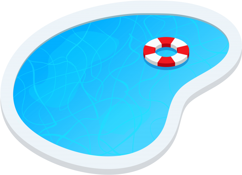 Free Png Swimming Pool Oval Png Images Transparent - Clip Art (850x616), Png Download