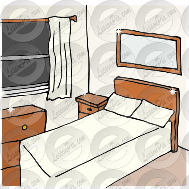 Living Room Clipart Neat - Room (380x380), Png Download