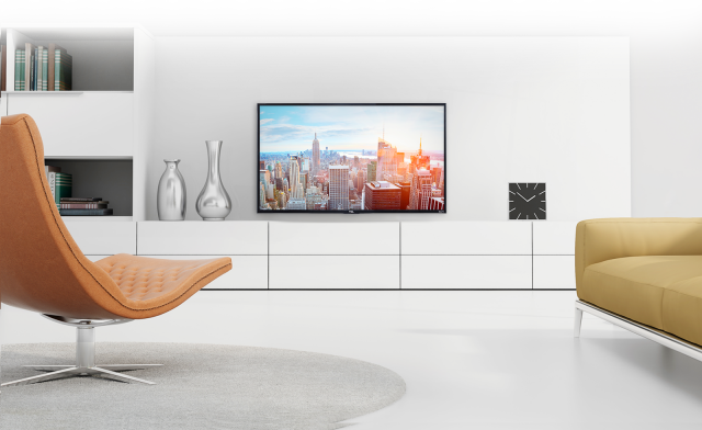 D1-series Pdp - Great Art New York Penthouse Skyline Photo Wallpaper (640x392), Png Download