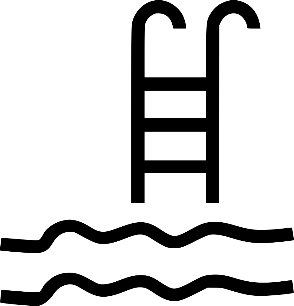 Swimming Pool - - Euclidean Vector (942x980), Png Download