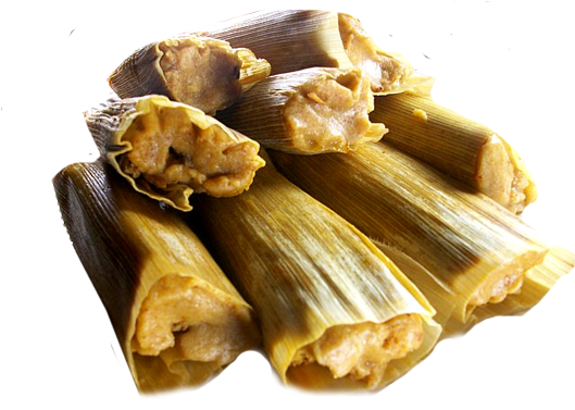 Tamales - Chicken Tamal (650x400), Png Download