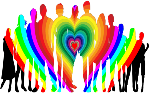 Gay - Human Family (500x350), Png Download