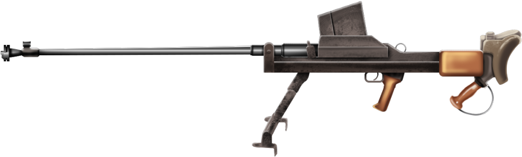 Rifle, Anti Tank, - Boys Anti Tank Rifle (1024x313), Png Download