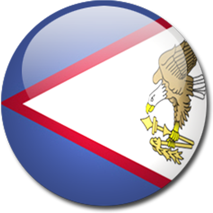 American Flag Graphic - American Samoa Flag File (800x800), Png Download