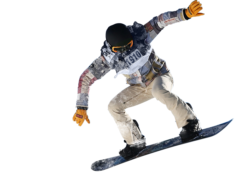 Snowboarding Jumping Png Clipart - Snowboarder Png (778x622), Png Download