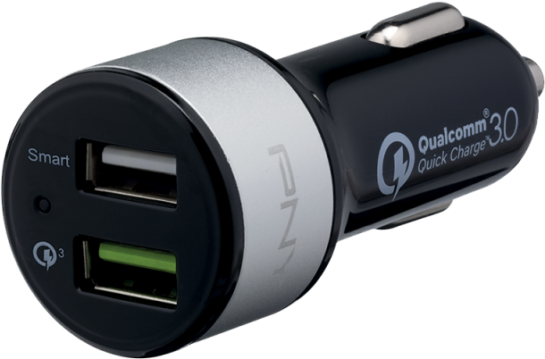 /data/products/article Large/949 20170810152906 - Pny Quick Charge 3.0 Car Charger Power Adapter - Car (800x800), Png Download