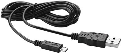Jabra Usb Cable Cable - Black (398x360), Png Download