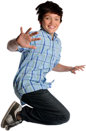 Boy Jumping - Morning Jumpstarts: Reading (grade 5): 100 Independent (423x633), Png Download