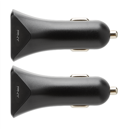 Pny Usb Car Charger Black Sd - Pny Battery Charger - Car (432x432), Png Download