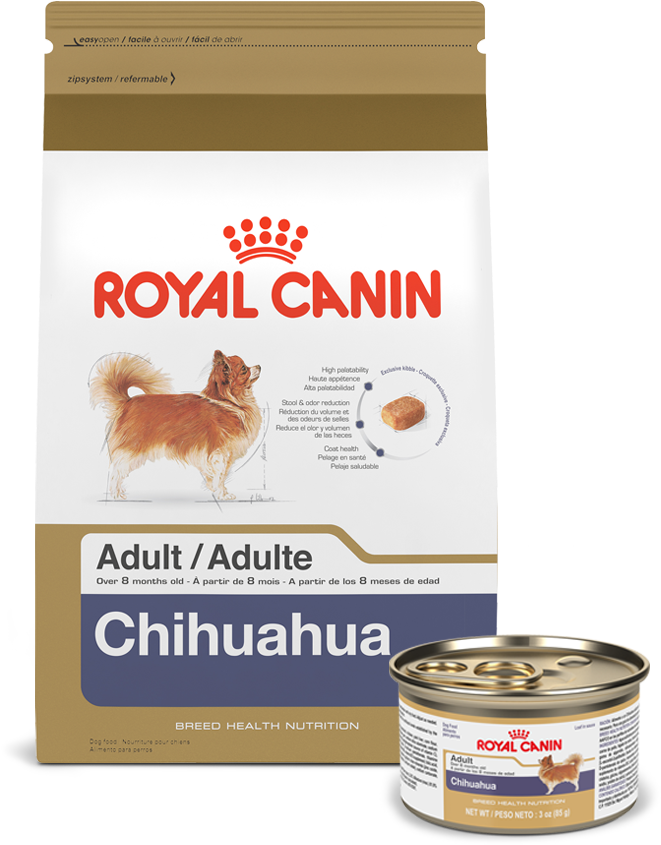 Fearless Fireball, Finicky Friend - Royal Canin Chihuahua Adult Dry Dog Food, 2.5-lb (1220x954), Png Download