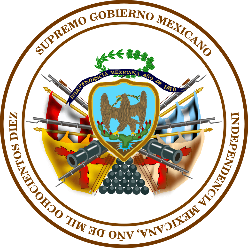Escudo Bandera Mexicana - Flag: Interpretation Of The National War Flag Given (600x600), Png Download