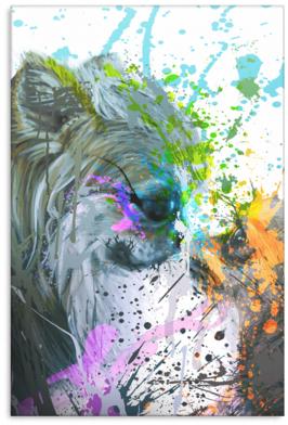 Chihuahua Canvas P24 - Painting (400x400), Png Download