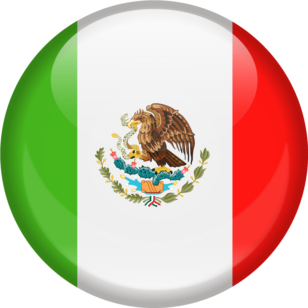 México - Mexican Flag (1200x1200), Png Download