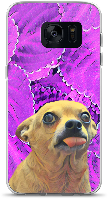 Samsung Case Chihuahua Pink Samsung Png Case Dog Chihuahua - Boxer (1000x1000), Png Download