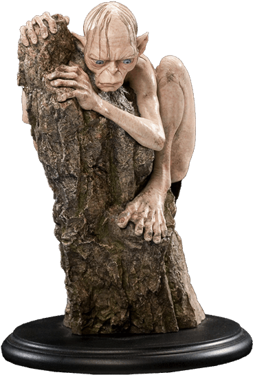 Lord Of The Rings Gollum Statue (600x600), Png Download