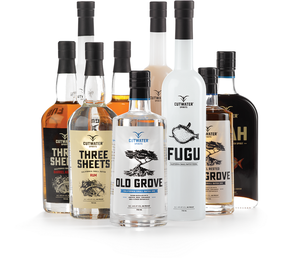 Png - 1 - 4 Mib - Cutwater Spirits Fugu Horchata Small Batch Vodka 750ml (1200x1326), Png Download