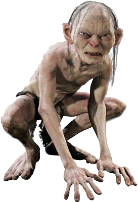 David What's Wrong With You That's Smeagol - Gollum Herr Der Ringe (300x425), Png Download