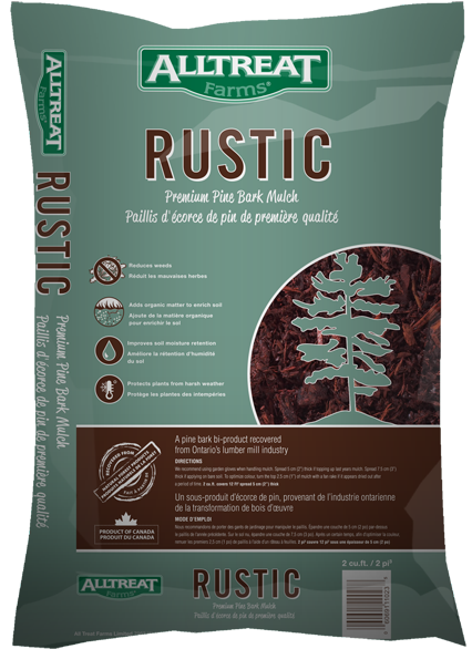 All Treat Rustic Premium Pine Bark Mulch Is Made From - Product (425x600), Png Download