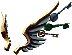 Golden Wings Of The Pathfinder - Golden Wings Of The Pathfinder Roblox (420x420), Png Download