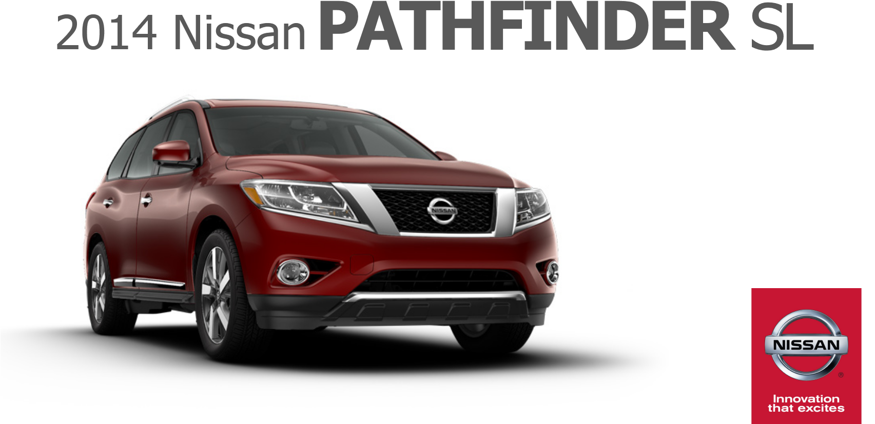 Nissan Pathfinder Sl - 2013 Nissan Pathfinder Maroon (1704x902), Png Download