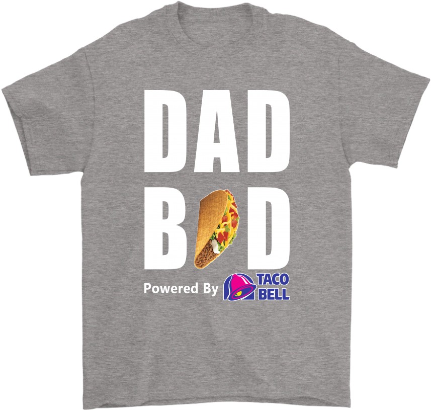 Dad Bod Powered By Taco Bell Shirts - Fortnite Solo Vs Squad Png (1024x1024), Png Download