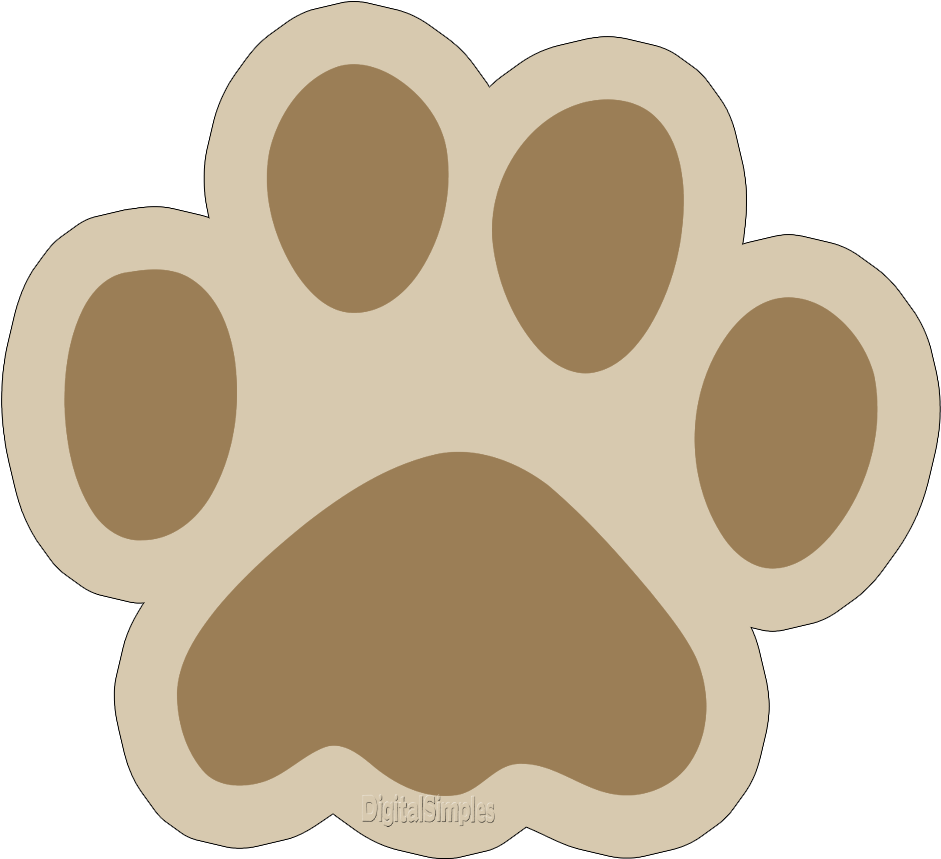 Digital Birthday Kit Safari Boy Theme To Print - Pata Safari Png (1062x958), Png Download