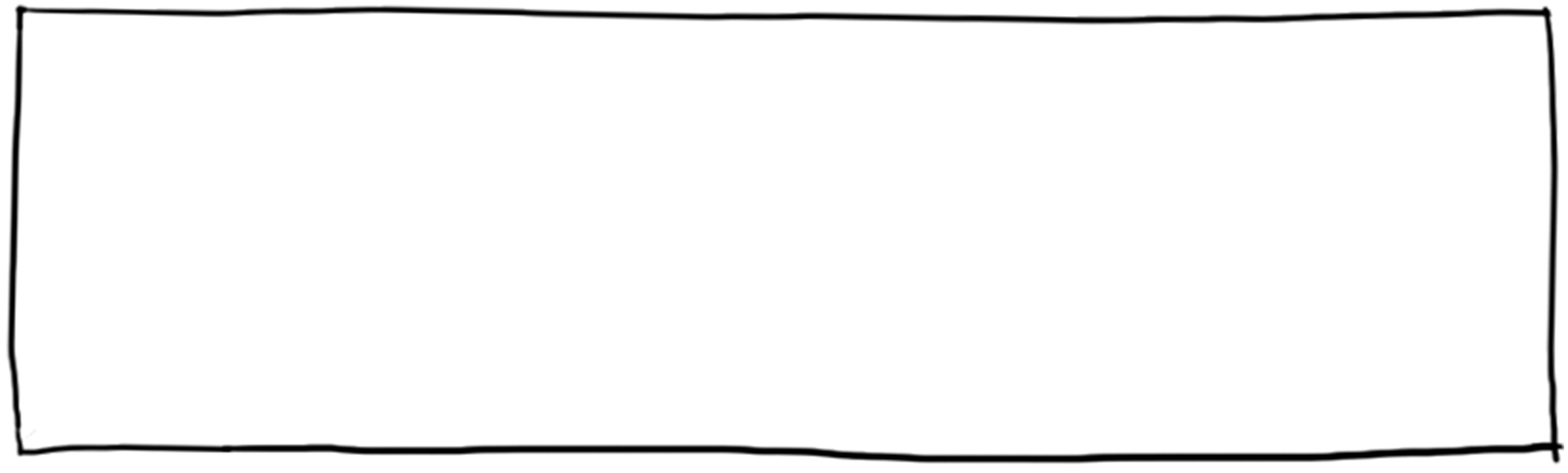 Box Outline - Ivory (1664x502), Png Download