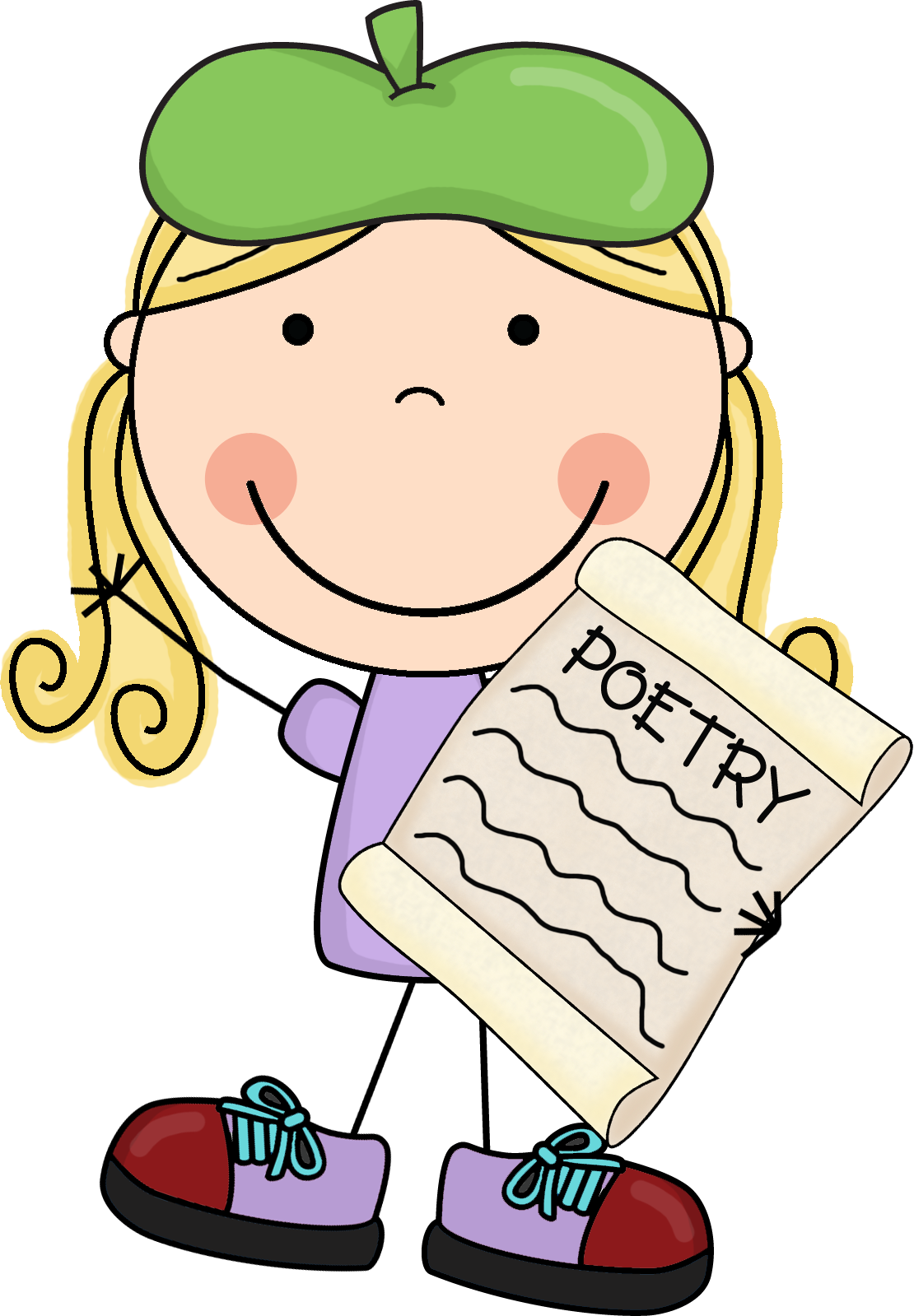 Poetry - Poetry Clipart (1110x1599), Png Download