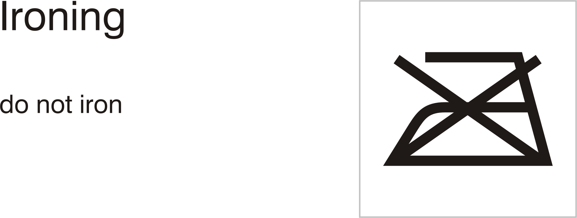 This Free Icons Png Design Of Care Symbols, Ironing (1920x726), Png Download