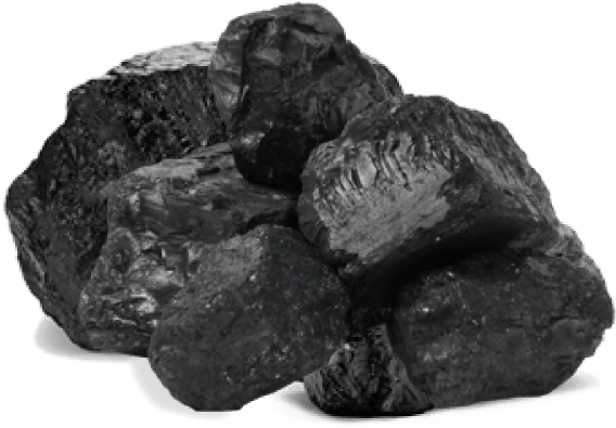 Set Of Coal Stones Png - Coal Transparent Background (583x417), Png Download