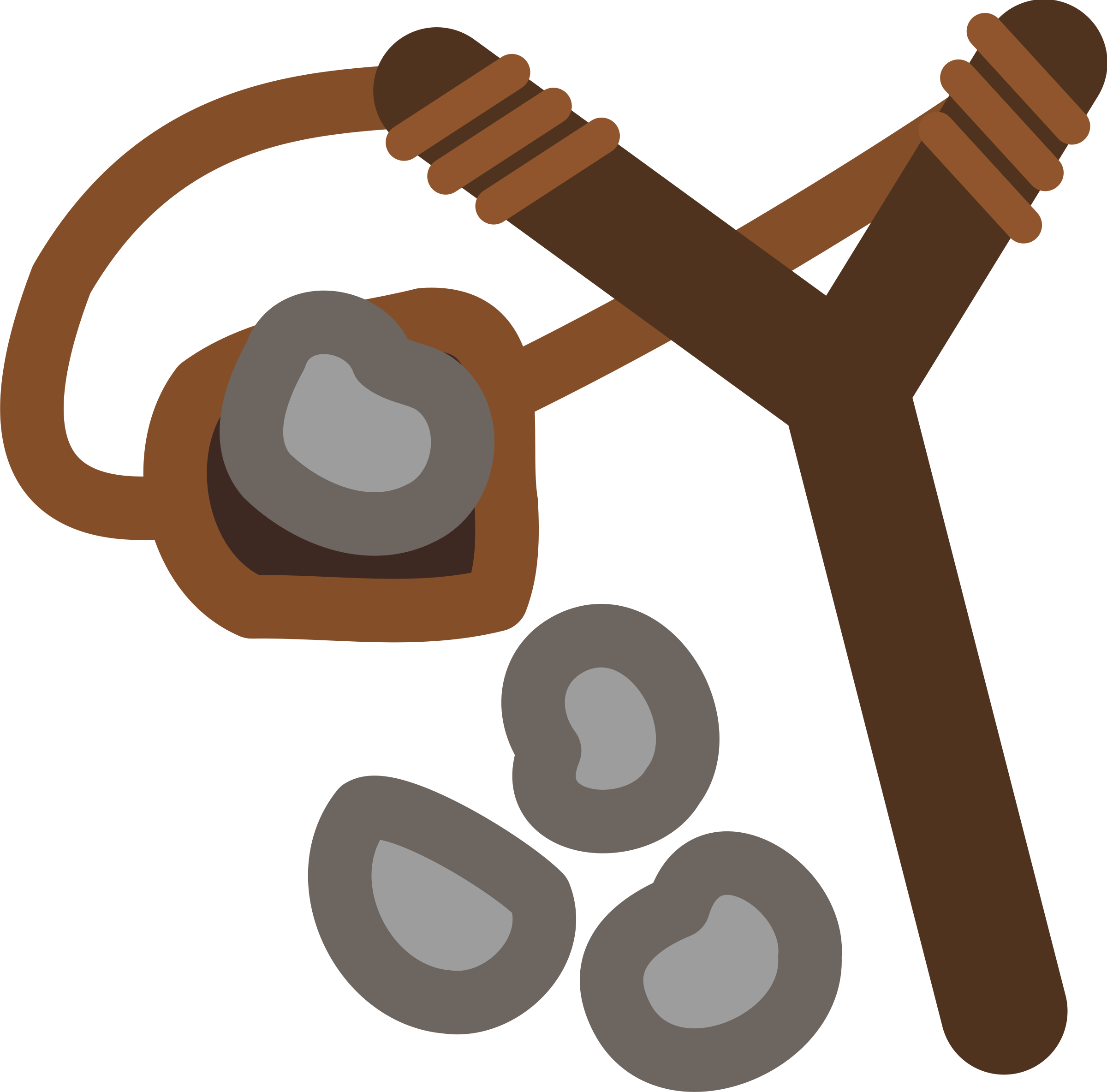 This Free Icons Png Design Of Slingshot With Stones (2400x2367), Png Download