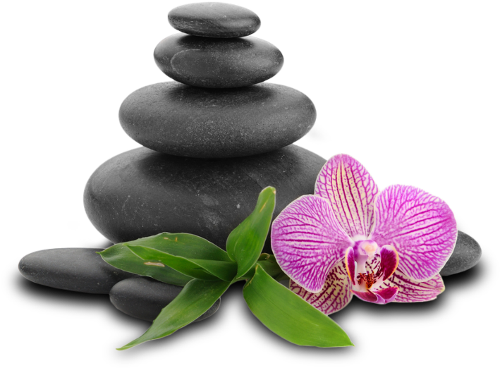 Spa Stones In Png (731x535), Png Download