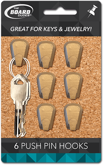 Cnn18 Package - Cork Board Pins Hooks (600x600), Png Download