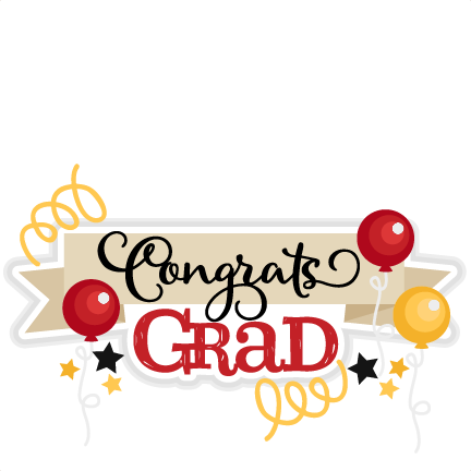 Jpg Download Congrats Grad Title Svg Scrapbook Cut - Congrats Graduates Clip Art (432x432), Png Download