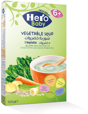 Vegetable Soup Buy Online - Hero Baby Mi Primera Galleta Sin Gluten Bolsa 180 Gr (600x412), Png Download