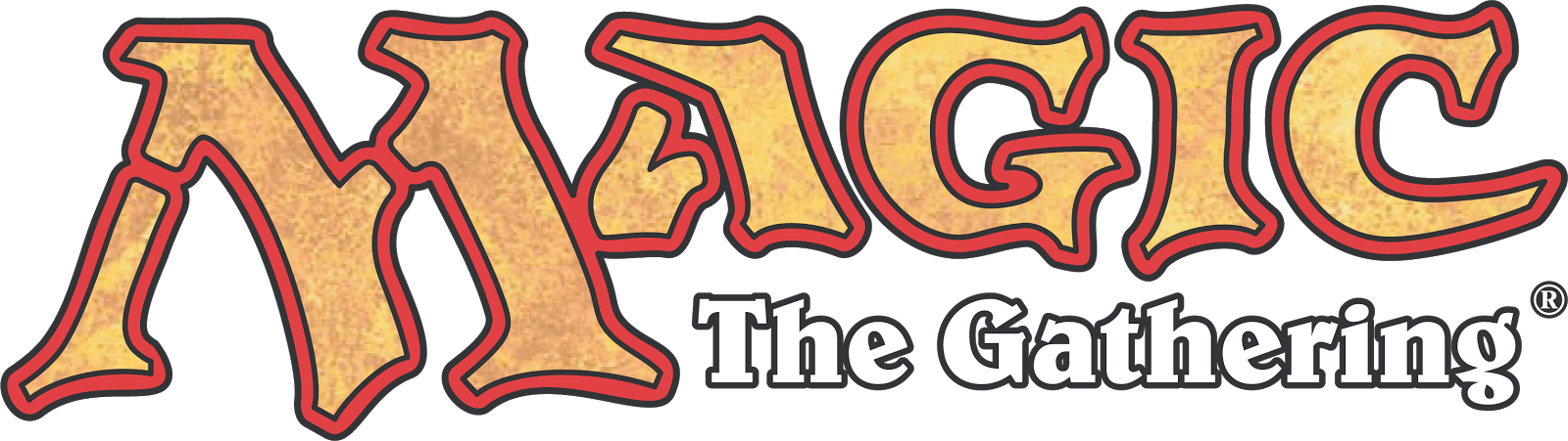 The Gathering - Magic The Gathering Logo (1600x451), Png Download