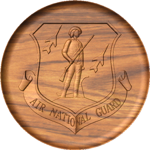 Air Guard B 1 - Emblem (618x617), Png Download