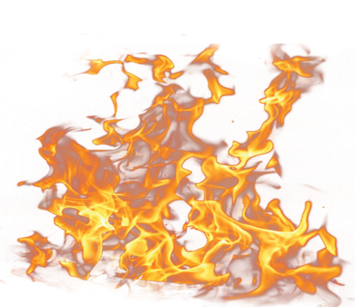 Real Fire Png - Psd Fire (400x346), Png Download