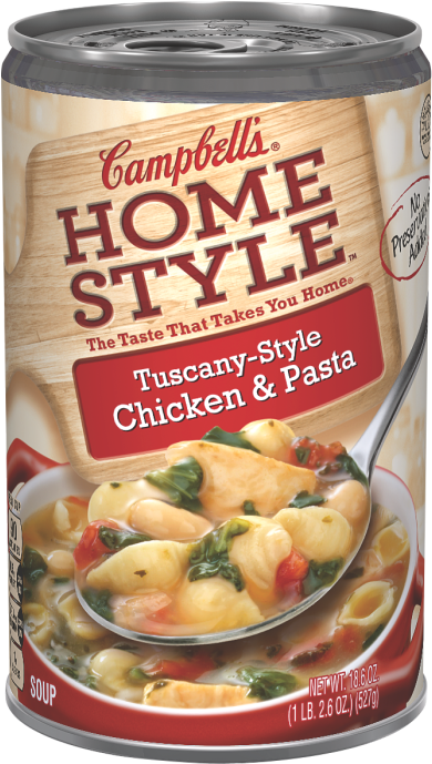 Campbell's Homestyle Chicken Noodle Soup (700x700), Png Download