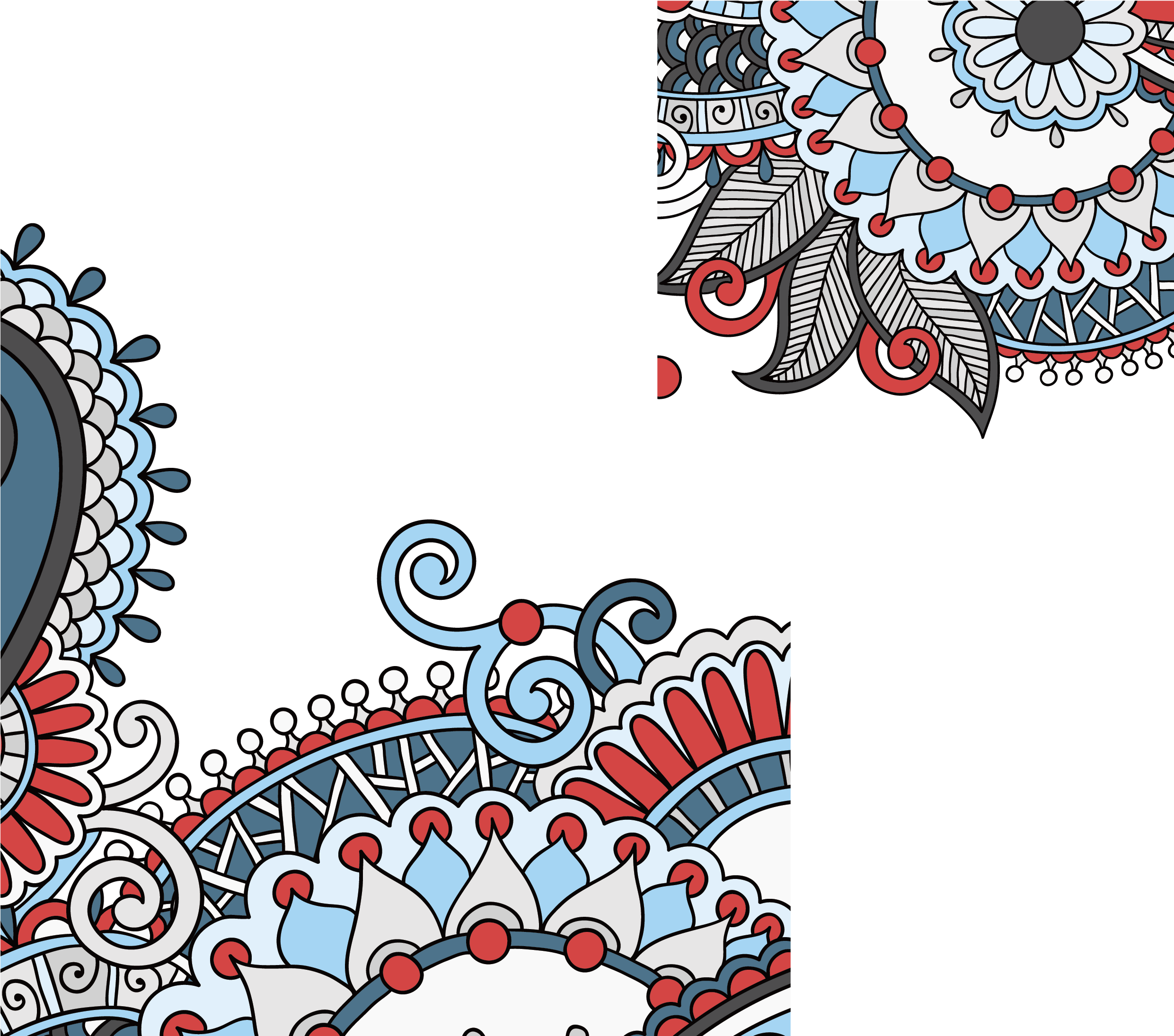 Ornament Pattern - Illustration (2480x2214), Png Download