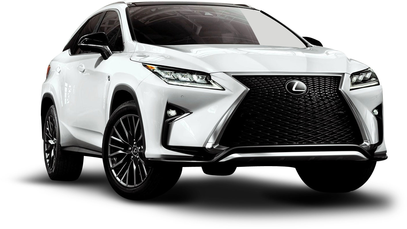 Lexus Rx 350 F White Car Png Image - Lexus Rx 350 2018 White (1453x885), Png Download