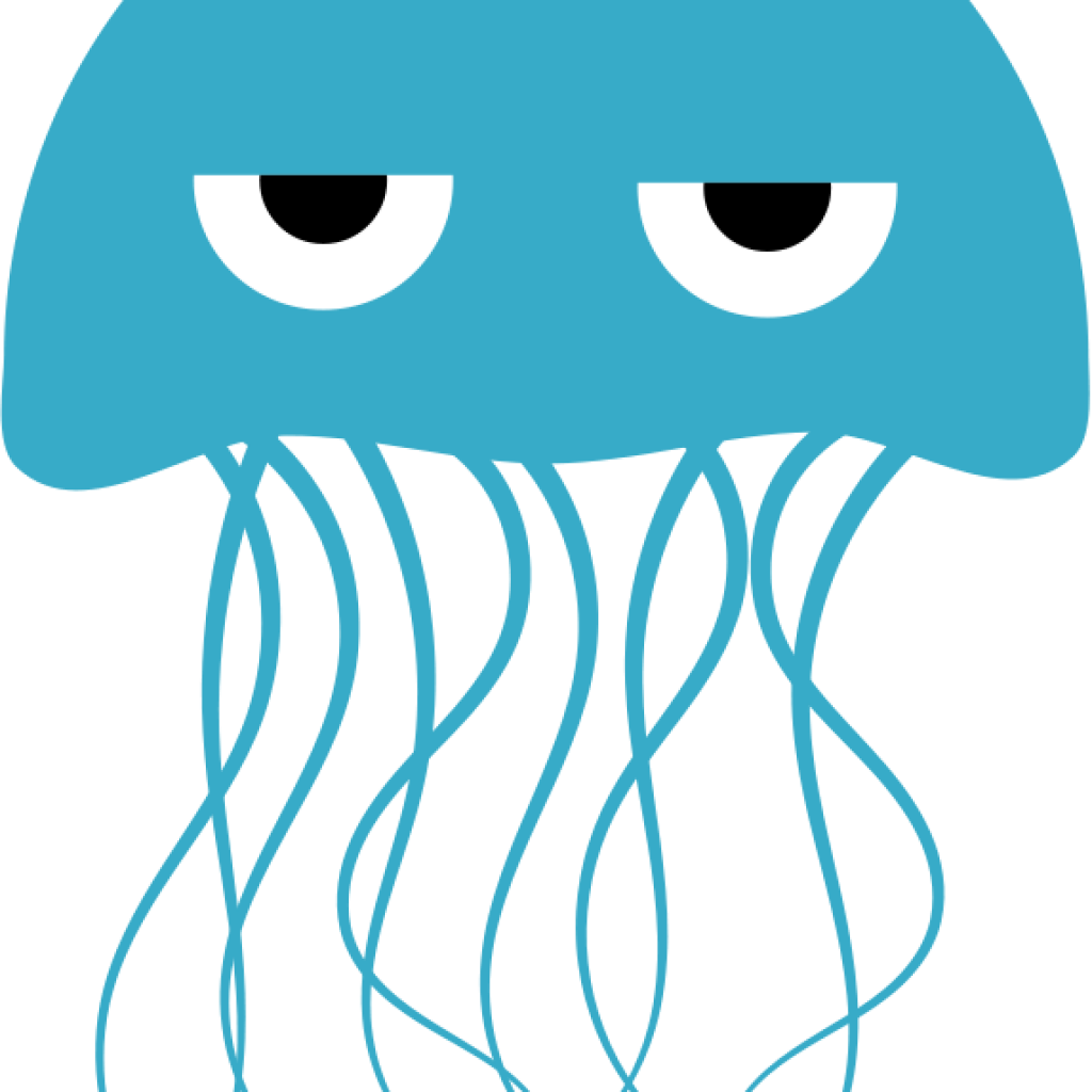 Banner Stock Huge Freebie Download For - Jellyfish Cartoon Png (1024x1024), Png Download