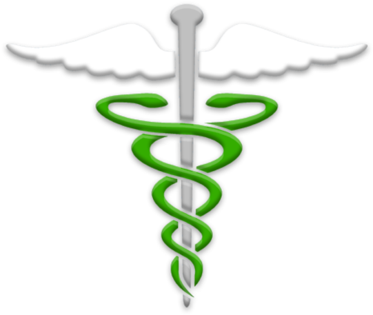 Caduceus - Clip Art (600x600), Png Download