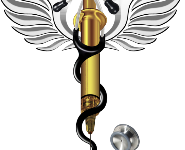 Doctor Symbol Caduceus Png Transparent Images - Doctor Symbol Png (640x480), Png Download