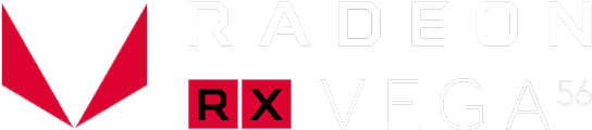 Rx Vega 64 Logo (556x252), Png Download