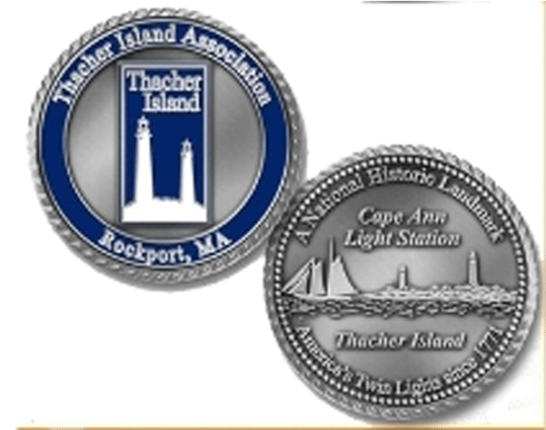 Silver Thacher Challenge Coin - Silver (600x600), Png Download