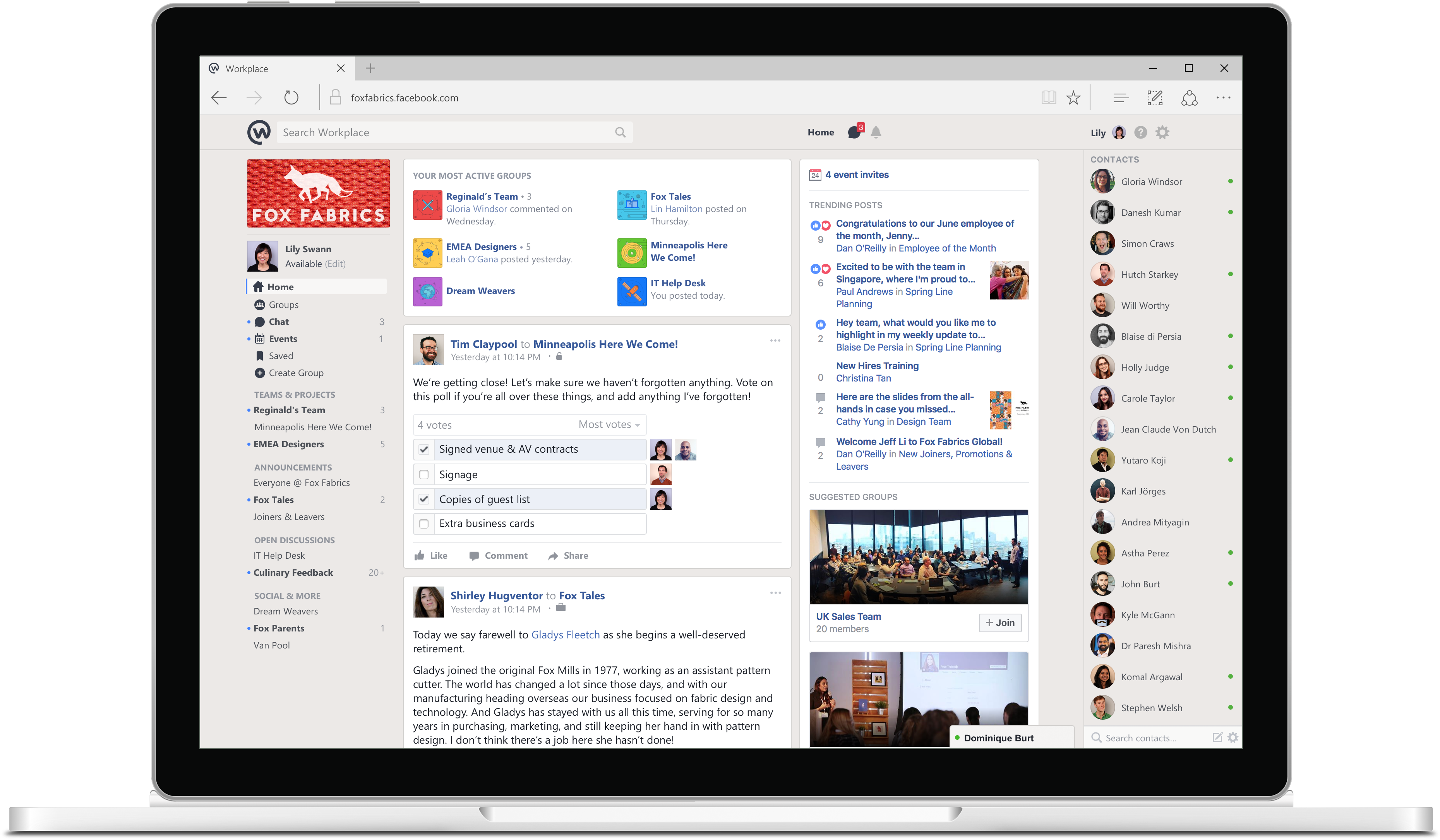 Download Workplace By Facebook Profile Full Size PNG Image PNGkit