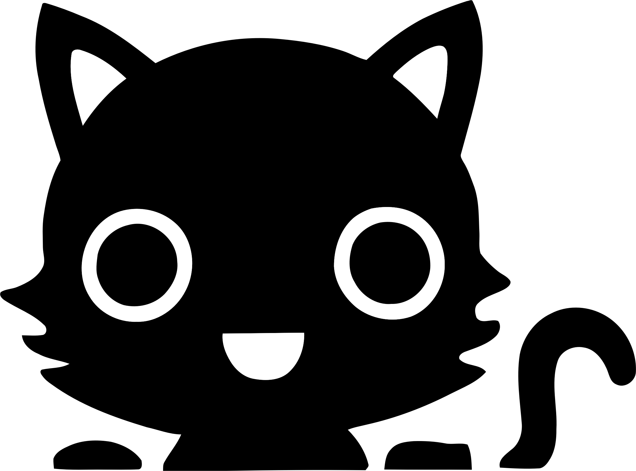 Big Image - Kitten Icon (2231x1652), Png Download